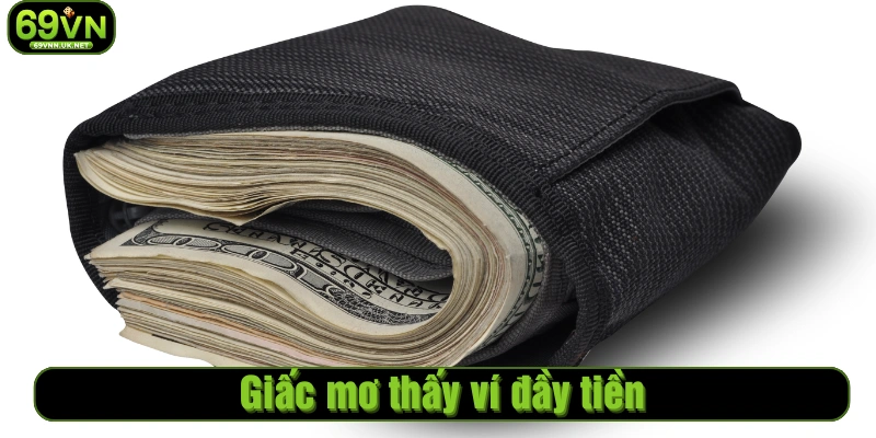 Giấc mơ thấy ví đầy tiền