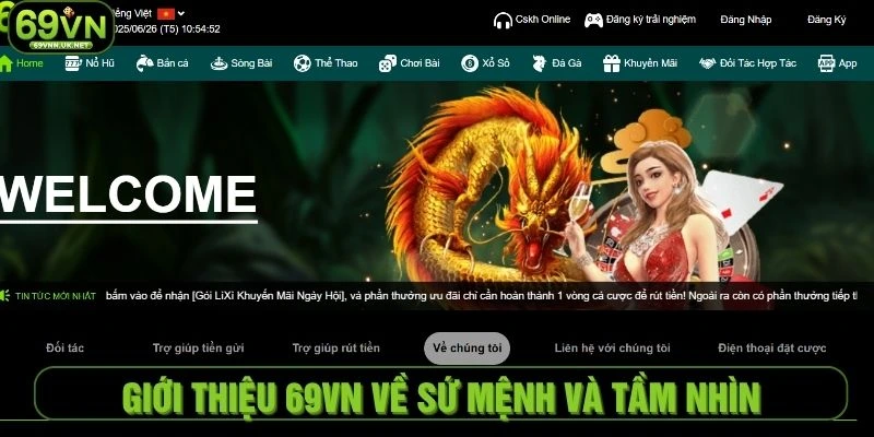 Giới thiệu 69VN về sứ mệnh và tầm nhìn