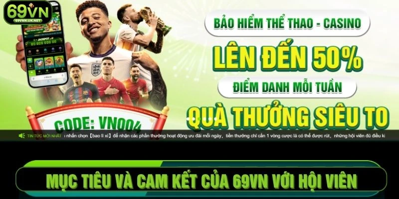 Mục tiêu và cam kết của 69VN với hội viên